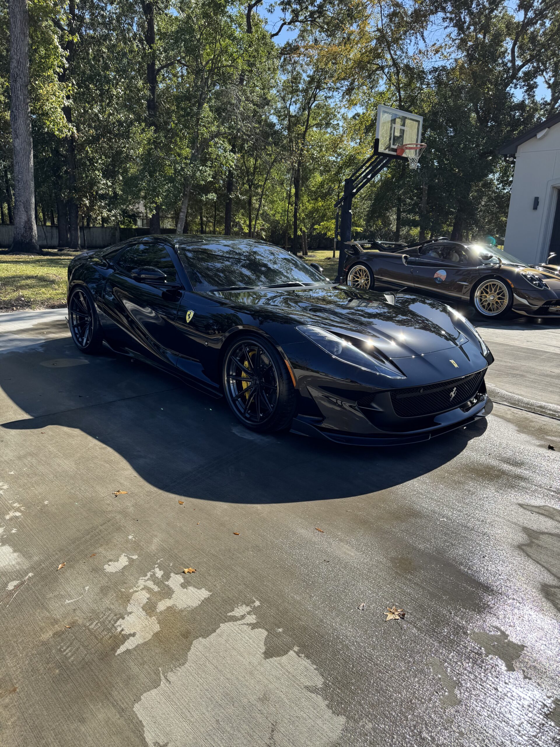 Luxury Cars Being Detailed